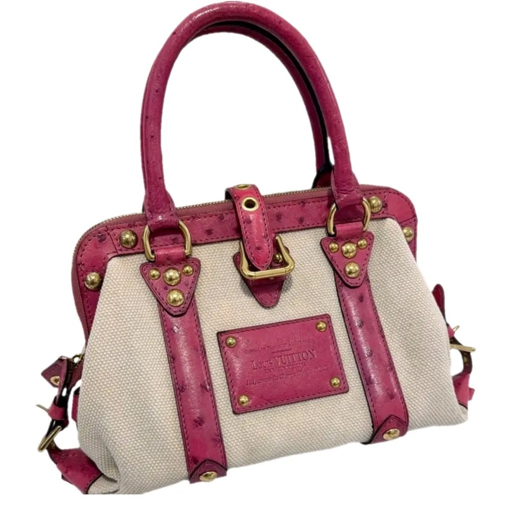 Louis Vuitton Sac De Nuit Ostrich Vintage Bag
